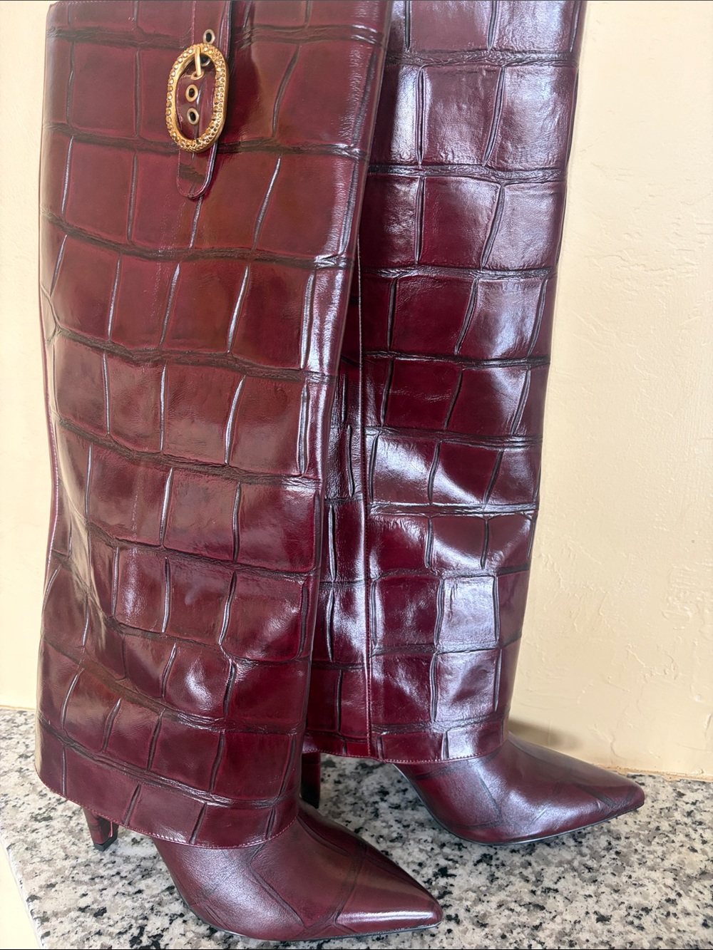 Kurt Geiger fold boot